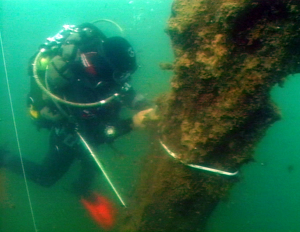 Nel 1972, accerta la presenza di alberi sommersi di epoca romana nel lago di Martignano (RM). Poi ricerca, individua ed esplora l’antico emissario romano del lago.